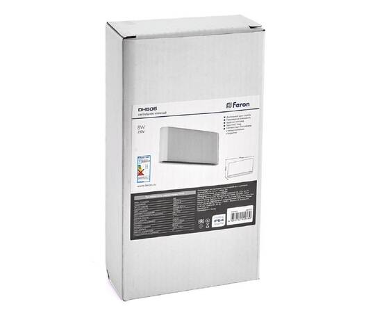 Уличный настенный светодиодный светильник Feron Техно DH505 48363, изображение 8