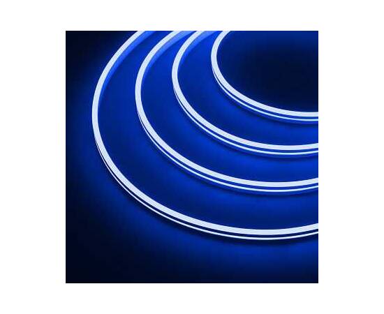 Гибкий неон Arlight 7,2W/m 168Led/m 2835SMD синий 5M Moonlight-Side-A168-4x10mm 24V Blue 038314