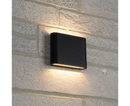 Уличный настенный светодиодный светильник Feron Техно DH504 48360, изображение 2