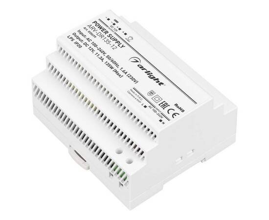 Блок питания Arlight ARV-DR135-12 12V 135W IP20 11,3A 035699