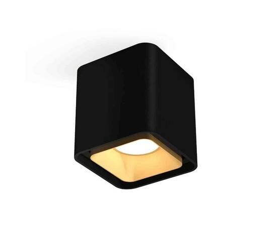 Комплект накладного светильника Ambrella light Techno Spot XS7841004 SBK/SGD черный песок/золото песок (C7841, N7704)