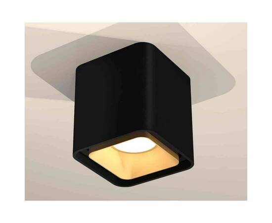 Комплект накладного светильника Ambrella light Techno Spot XS7841004 SBK/SGD черный песок/золото песок (C7841, N7704), изображение 3