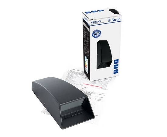 Уличный настенный светодиодный светильник Feron Дели DH506 48364, изображение 6