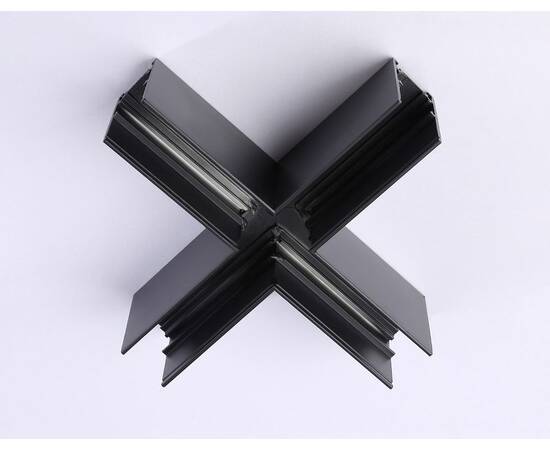 Коннектор X-образный для накладного шинопровода Ambrella light Track System Magnetic GL3376, изображение 2