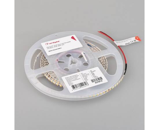 Светодиодная лента Arlight 15W/m 160LED/m 2835SMD холодный белый 5M RT-A160-5mm 24V White6000 037810, изображение 3