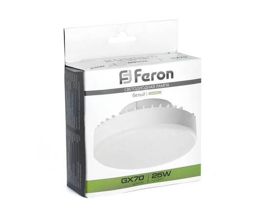 Лампа светодиодная Feron LB-474 GX70 25W 4000K 38269, изображение 6