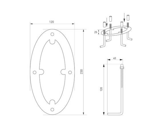 Торшер Arlight LGD-MUSE-BOLL-H2000-18W Warm3000 037522, изображение 2