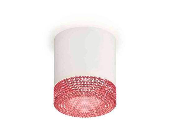 Комплект накладного светильника Ambrella light Techno Spot XS7401022 SWH/PI белый песок/розовый (C7401, N7193)