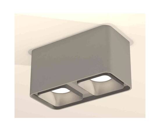 Комплект накладного светильника Ambrella light Techno Spot XS7852003 SGR/SSL серый песок/серебро песок (C7852, N7703), изображение 3