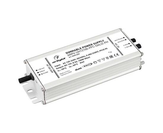 Блок питания Arlight ARPV-UH12100-PFC-Dali2-PH 12V 100W IP67 8,3A 029513(2)