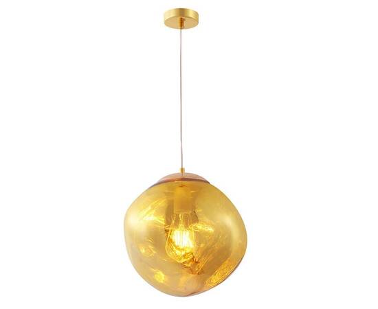 Подвесной светильник Crystal Lux Malaga SP1 D280 Gold, изображение 3
