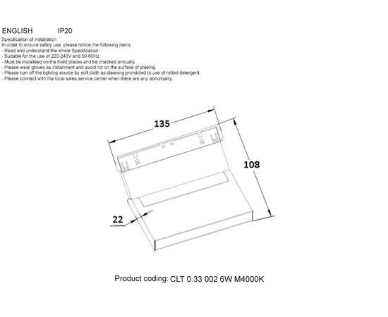 Трековый светодиодный светильник Crystal Lux Space CLT 0.33 002 6W WH M4000K, изображение 2