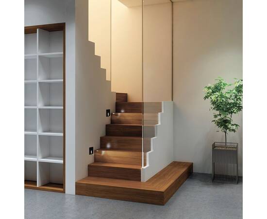 Настенный светодиодный светильник Denkirs Troms DK1030-BK, изображение 4