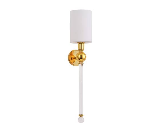 Бра Crystal Lux Mirabella AP1 Gold/White, изображение 4