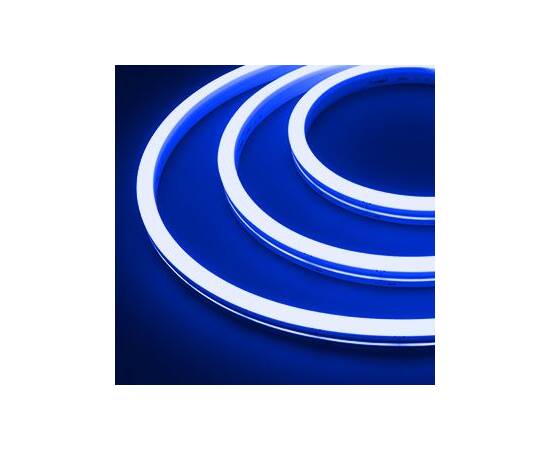 Гибкий неон Arlight 8W/m 140LED/m 2835SMD синий 5M Moonlight-Side-A140-12x17mm 24V Blue 038799