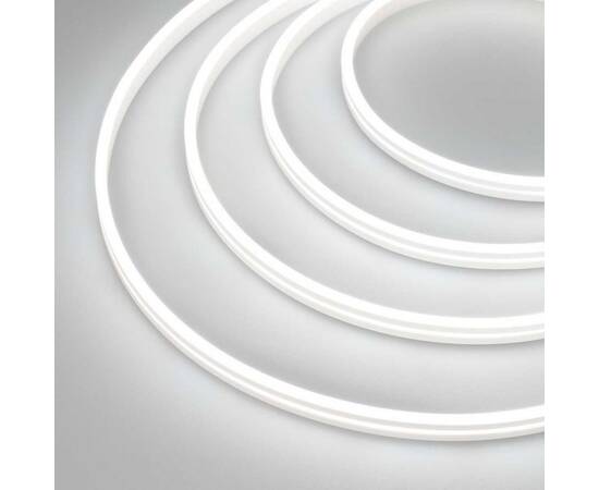 Гибкий неон Arlight 7,2W/m 168Led/m 2835SMD холодный белый 5M Moonlight-Side-A168-4x10mm 24V White60