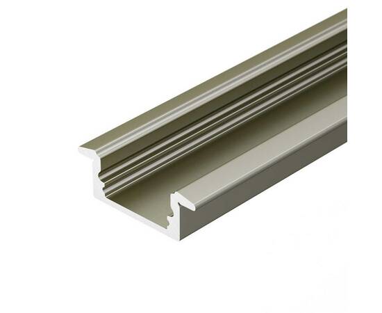 Профиль Arlight Line-2308-F-2000 Anod Olive Grey 038440, изображение 3