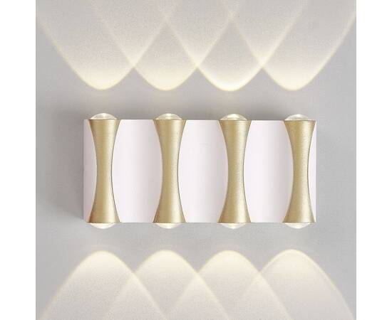 Настенный светодиодный светильник Crystal Lux CLT CLT 022W4 WH-GO 4000K