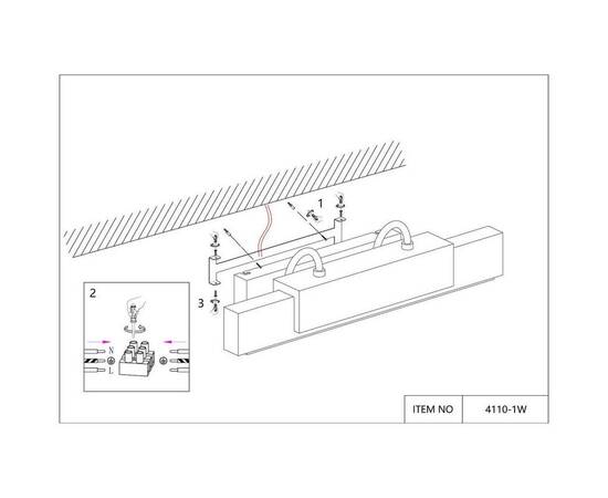 Бра Favourite Magestic 4110-1W, изображение 2