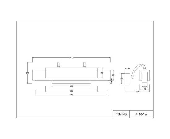 Бра Favourite Magestic 4110-1W, изображение 3