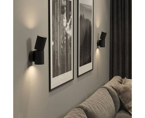 Настенный светодиодный светильник Elektrostandard Deep 40126/LED черный a062926, изображение 5