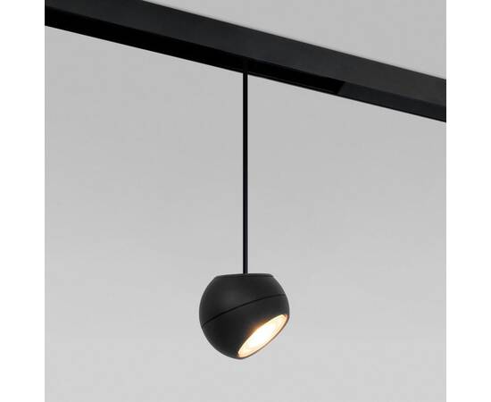 Подвесной трековый светодиодный светильник Elektrostandard Slim Magnetic Lars 12W 4200K 85033/01 черный a062130