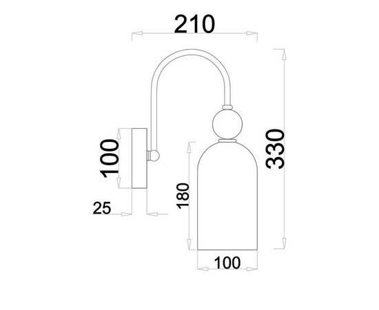 Бра Escada ODE 686/1A Copper, изображение 2