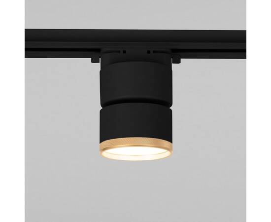 Трековый светодиодный светильник Elektrostandard Impact 85514/01 черный матовый/золото a062873, изображение 2
