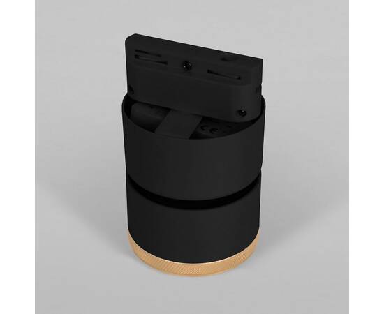 Трековый светодиодный светильник Elektrostandard Impact 85514/01 черный матовый/золото a062873, изображение 3