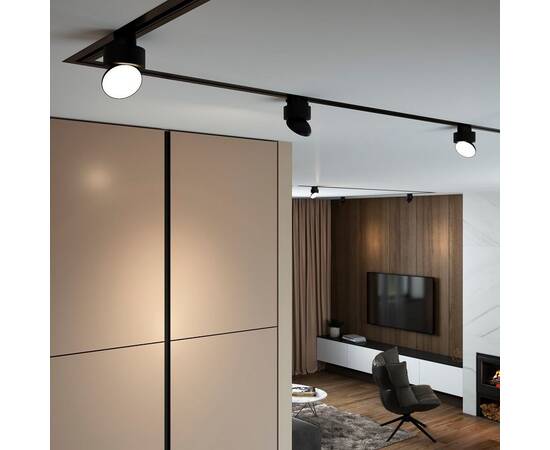 Трековый светодиодный светильник Elektrostandard Smooth 85515/01 черный матовый a062874, изображение 5