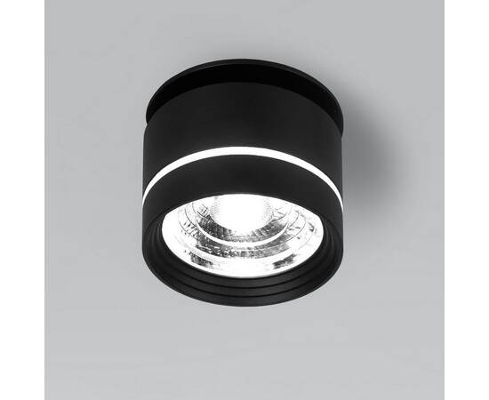 Встраиваемый светодиодный светильник Elektrostandard Stark 25035/LED 8W 4200K чёрный a062932, изображение 2