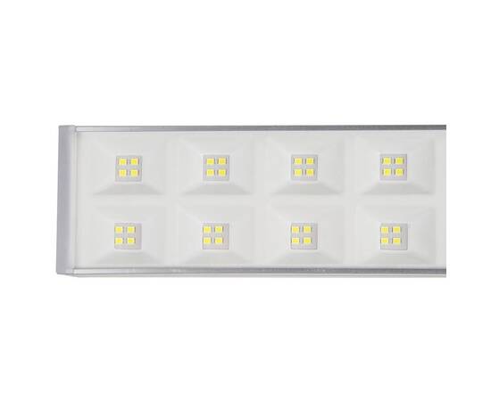 Линейный светодиодный светильник Uniel ULO-FL120C-100W/6500K/K SILVER LINKABLE UL-00010830, изображение 3