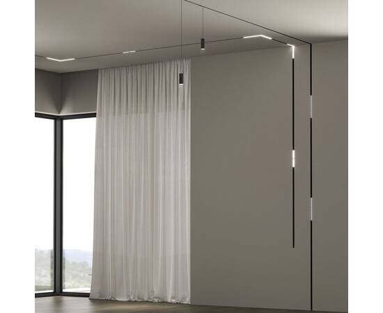 Трековый подвесной светодиодный светильник Elektrostandard Slim Magnetic Amend 85519/01 черный a063426, изображение 3