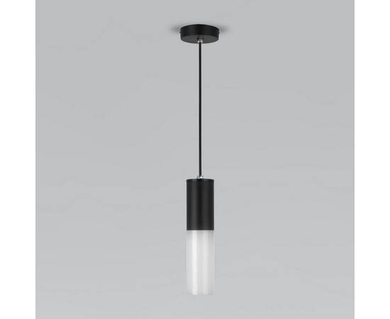Уличный подвесной светильник Elektrostandard Glas 5602 TECHNO черный a062780, изображение 2