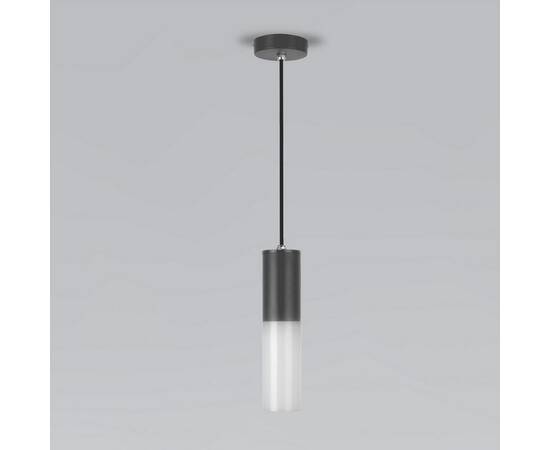 Уличный подвесной светильник Elektrostandard Glas 5602 TECHNO серый a062781, изображение 2