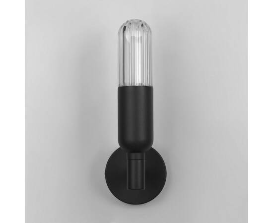 Уличный настенный светодиодный светильник Elektrostandard Isida 35165/U черный a062884, изображение 2