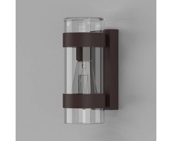 Уличный настенный светильник Elektrostandard Falcon 35167/D темно-коричневый a063466, изображение 2