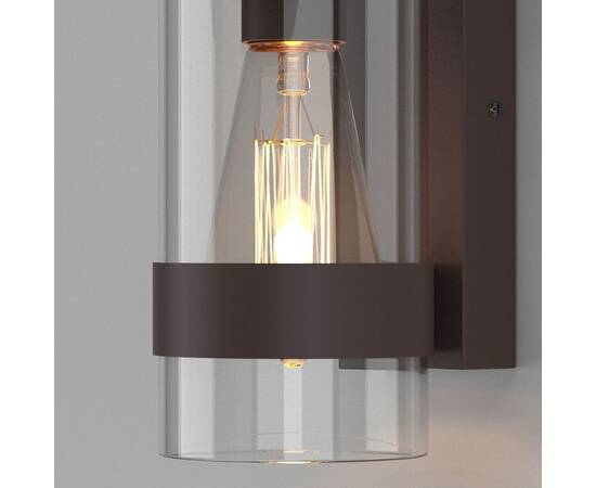 Уличный настенный светильник Elektrostandard Falcon 35167/D темно-коричневый a063466, изображение 3