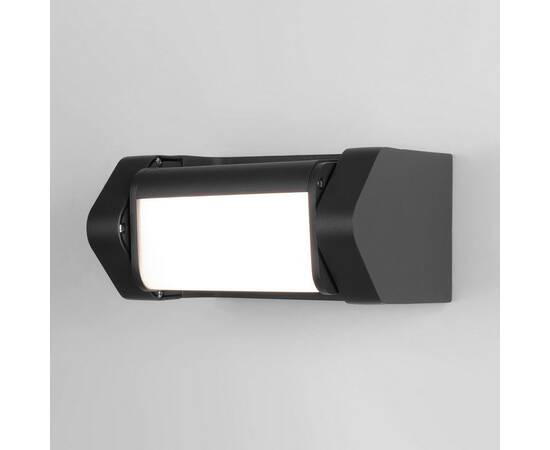 Уличный настенный светодиодный светильник Elektrostandard Dors 35163/D черный a062882, изображение 2
