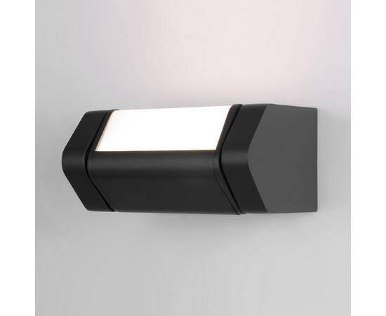 Уличный настенный светодиодный светильник Elektrostandard Dors 35163/D черный a062882, изображение 3