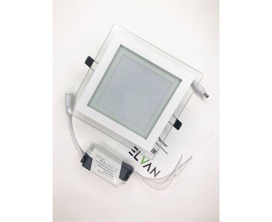 Встраиваемый светодиодный светильник Elvan VLS-705SQ-12W-NH-Wh, изображение 9