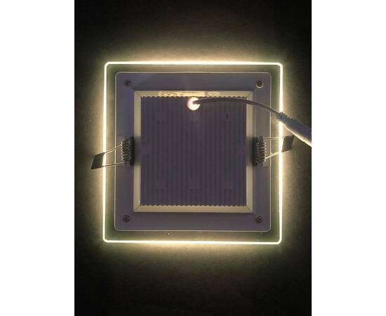 Встраиваемый светодиодный светильник Elvan VLS-705SQ-12W-NH-Wh, изображение 11