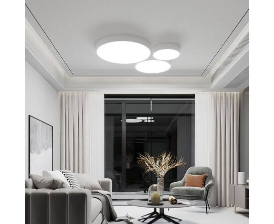 Потолочный светодиодный светильник Eurosvet Entire 90318/1 белый, изображение 3