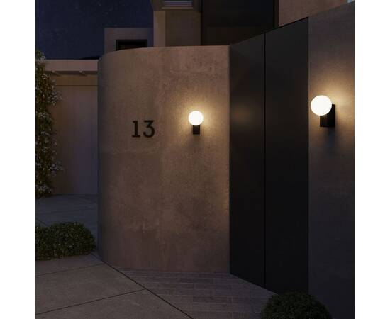 Уличный настенный светильник Elektrostandard Gravity 35166/U черный a062885, изображение 2