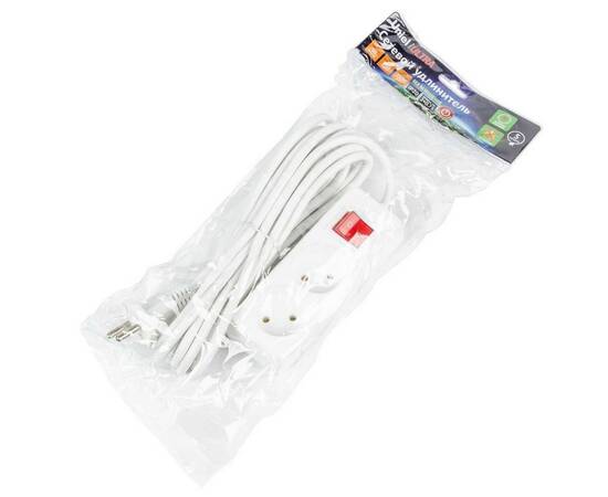 Удлинитель Uniel Ultra 2гн х 5м б/з S-CU2-5B White UL-00009993, изображение 3