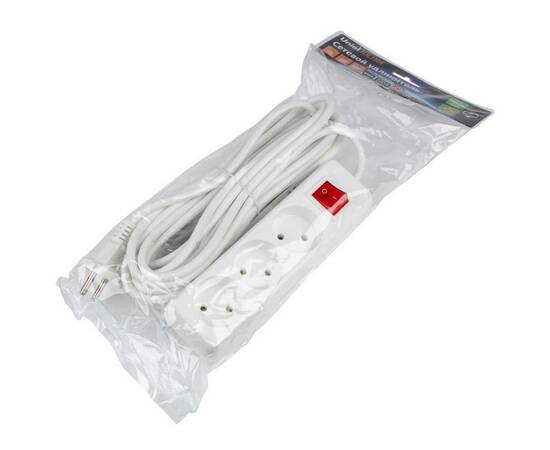 Удлинитель Uniel Ultra 3гн х 10м б/з S-CU3-7B White UL-00009997, изображение 3