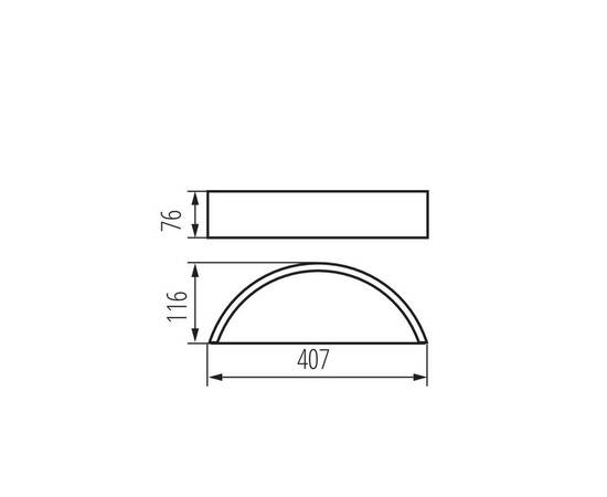 Настенный светильник Kanlux Jasmin B-W 29209, изображение 2