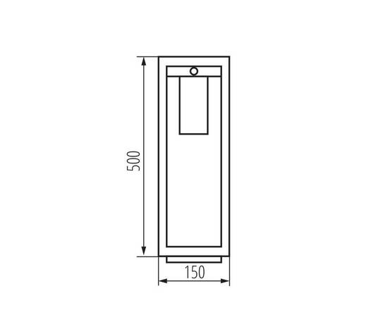 Садовый светильник Kanlux VIMO 50 SE-B 34986, изображение 2