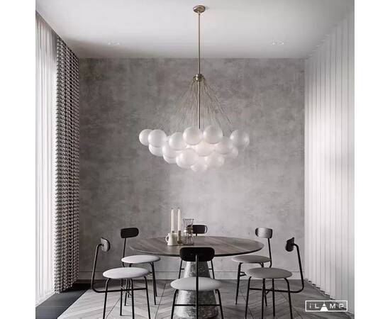 Подвесная люстра iLamp Globe 10099P/3-D800 GL-WH, изображение 6