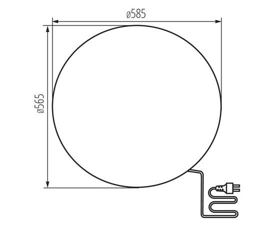 Садовый светильник Kanlux STONO 585 N 36593, изображение 2